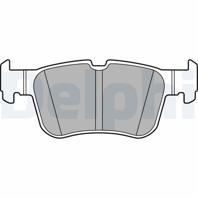 Delphi LP3151 Brake Pad Rear Mondeo V S-Max Galaxy Focus IV 1.5/1.6 TDCi 14-18 — Brake Pads