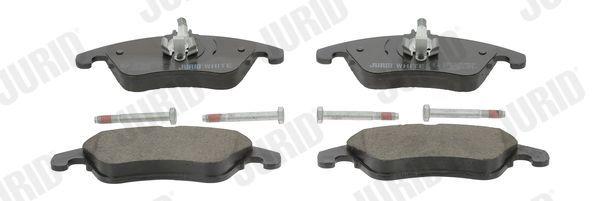 JURID 573291JC Brake Pads - Ceramic Material for 204 212 218 207