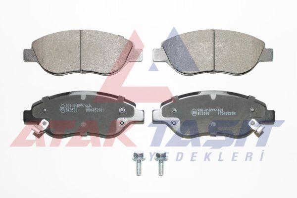 AP 05P2001 Brake Pad Front with Wear Indicator Fiat Egea 1.3 Mjt 95 Hp 2015-/ 1.4 T-Jet 120 Hp 2015-/ 1.6 Mjt 12 — Brake Pads