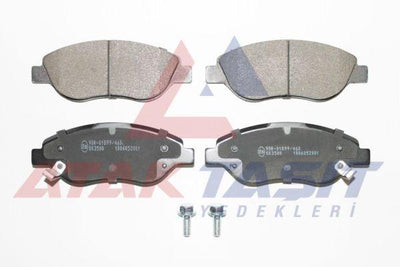 AP 05P2001 Brake Pad Front with Wear Indicator Fiat Egea 1.3 Mjt 95 Hp 2015-/ 1.4 T-Jet 120 Hp 2015-/ 1.6 Mjt 12 — Brake Pads