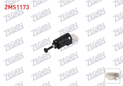 Zegen ZMS1173 Brake Light Switch Peugeot 307 2001-2005 / 206 2000-2009 / Citroen C3 2003