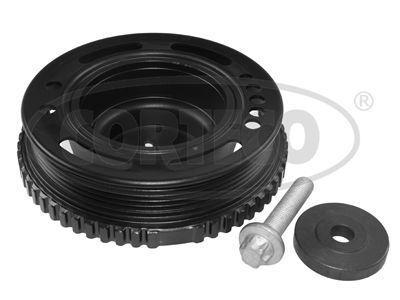 CORTECO Crankshaft Pulley + Bolt - Compatible with Astra, Vectra, Corsa 1.6 16V — Pulleys & Tensioners