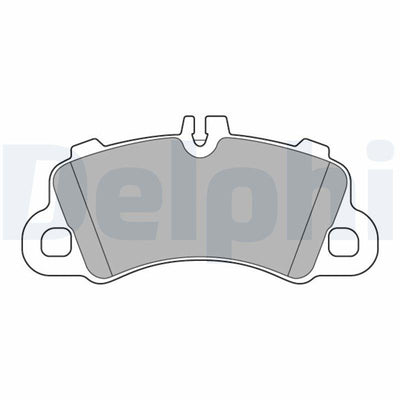 Delphi LP3639 Brake Pad Front Porsche Cayenne Macan 2017- — Brake Pads