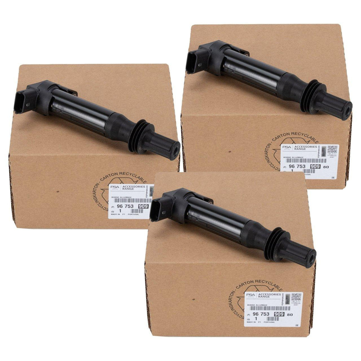 Peugeot 308 Ignition Coil Set - Original Quality for 1.2L Gas Engine — Coils & Plugs