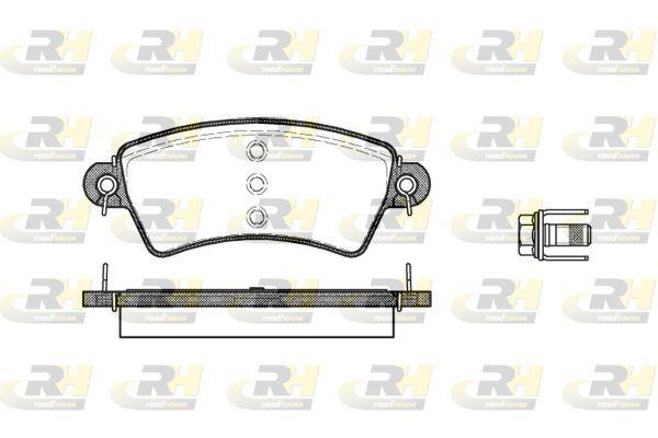 ROADHOUSE 2726.00 Brake Pad Front 206 99 > 306 99 > — Brake Pads