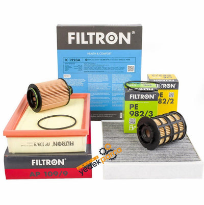 Chevrolet New Aveo Filtron 1.3 Diesel Service Filter Set — Auto Parts Hall, Maintenance & Service Kits