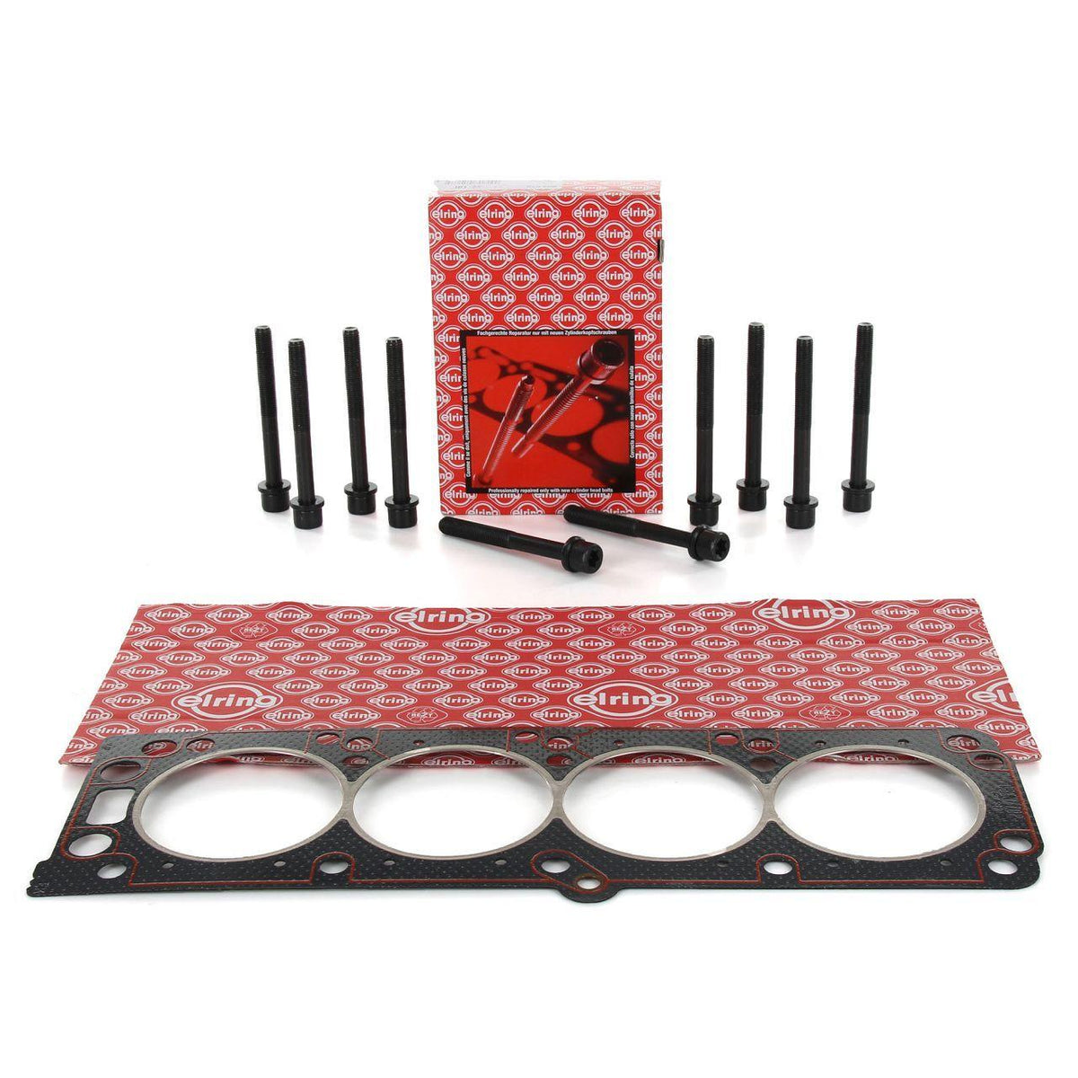 Elring Opel Vectra B Cylinder Head Gasket / Bolt Set - X20XEV Engine — Gaskets & Seals