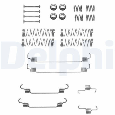 Delphi LY1331 Brake Shoe Mounting Set Corsa F /C-Elysee /C2 /C3 II /Ds3 /208 II — Brake Cables & Hardware