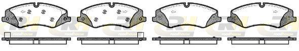 ROADHOUSE 21409.10 Brake Pad Discovery IV La 09 — Brake Pads