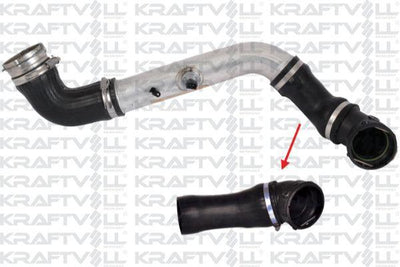 Kraftvoll 10032342 Turbo Hose Upper Metal Pipe excluding Konnektorlu BMW E60 E61 04 > — Turbo & Supercharger