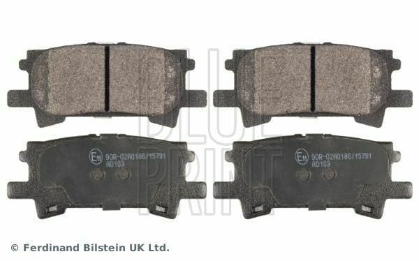 Blueprint Brake Pad Set ADT342154 - ECE R90 Approved — Blue Print, Brake Pads