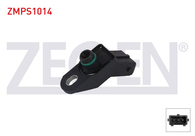 Zegen ZMPS1014 Map Sensor VW Golf (1H1) 1.9 TDI 91-99 / Caddy (9K9) 1.9 TDI 96-04 / Passat (3A2) — Engine Management Sensors