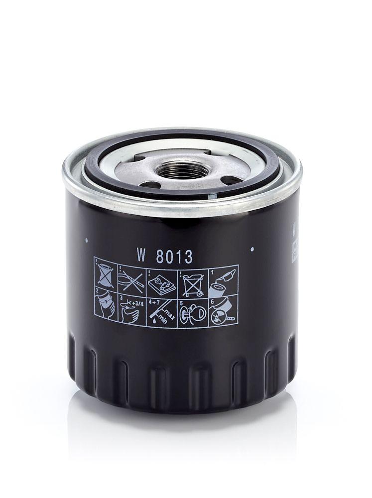 Mann W8013 Oil Filter Megane III 1.9 dCi Scenic 1.9 dCi 09 Latitude Laguna III Navara 3.0 dCi 09 808 > 93554 — Oil Filters