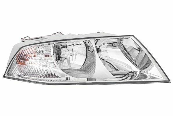 HELLA Right Headlight 1EL354027-021 - H7/H1 Bulb, ECE Approved — Headlights