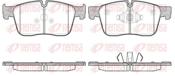 REMSA 1683.00 Brake Pad — Brake Pads
