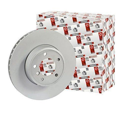 Ferodo Rear Brake Disc Kit for Land Rover Discovery 3 and 4 — Brake Rotors & Drums