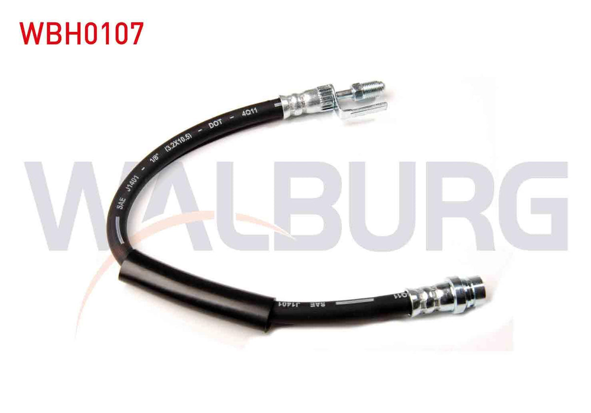 WALBURG WBH0107 Brake Hose Front Left-Right 320mm Ford Tourneo Connect 2002-2013 — Brake Hydraulics