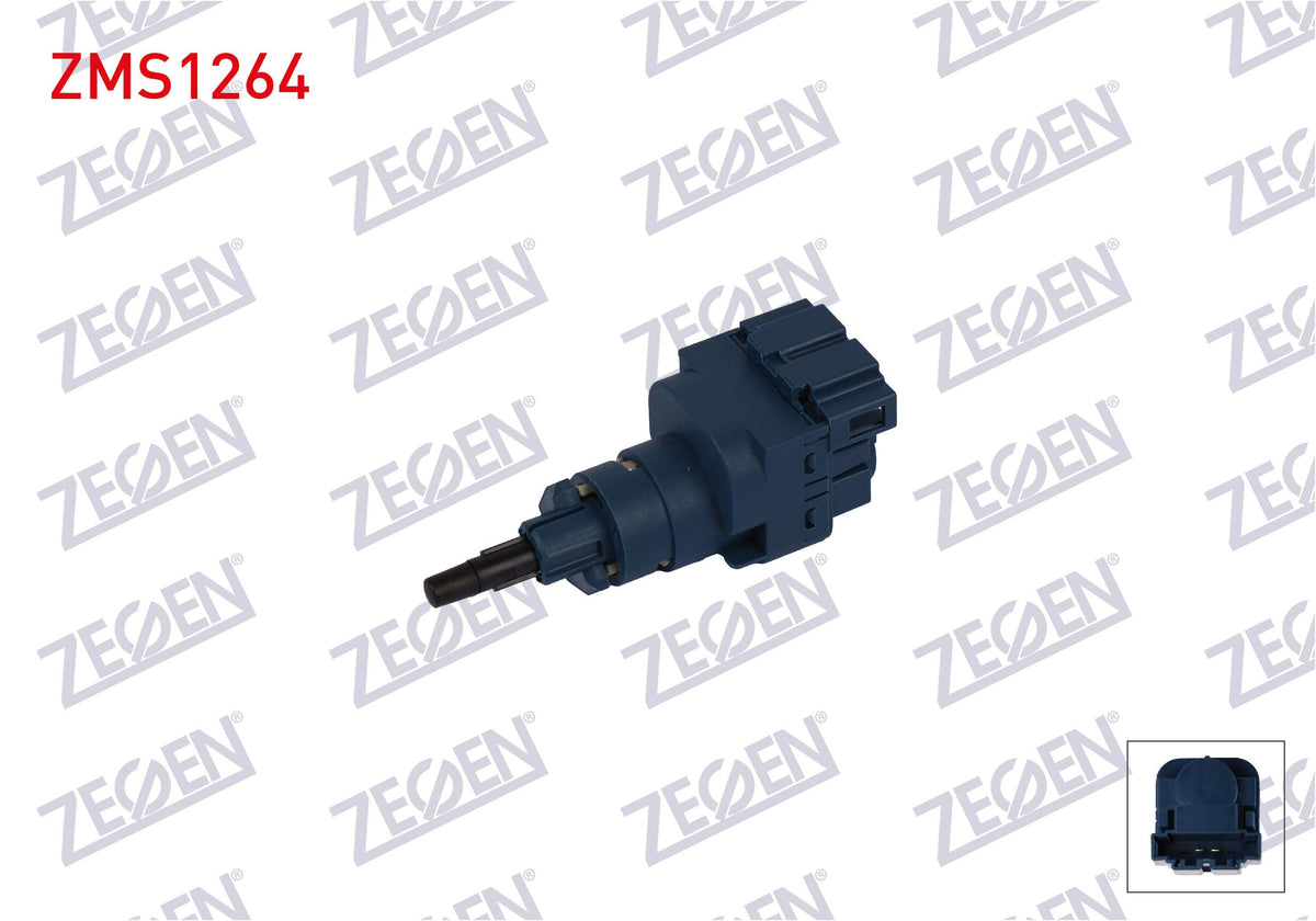 Zegen ZMS1264 Clutch Pedal Switch VW Bora 98-05 / Amarok 10-/ Golf IV 97-05 / Polo 01-12 / Polo 09-14 / T5 V 03-11 / Audi A3 96-03 / A4 00-04 / A6 97-04