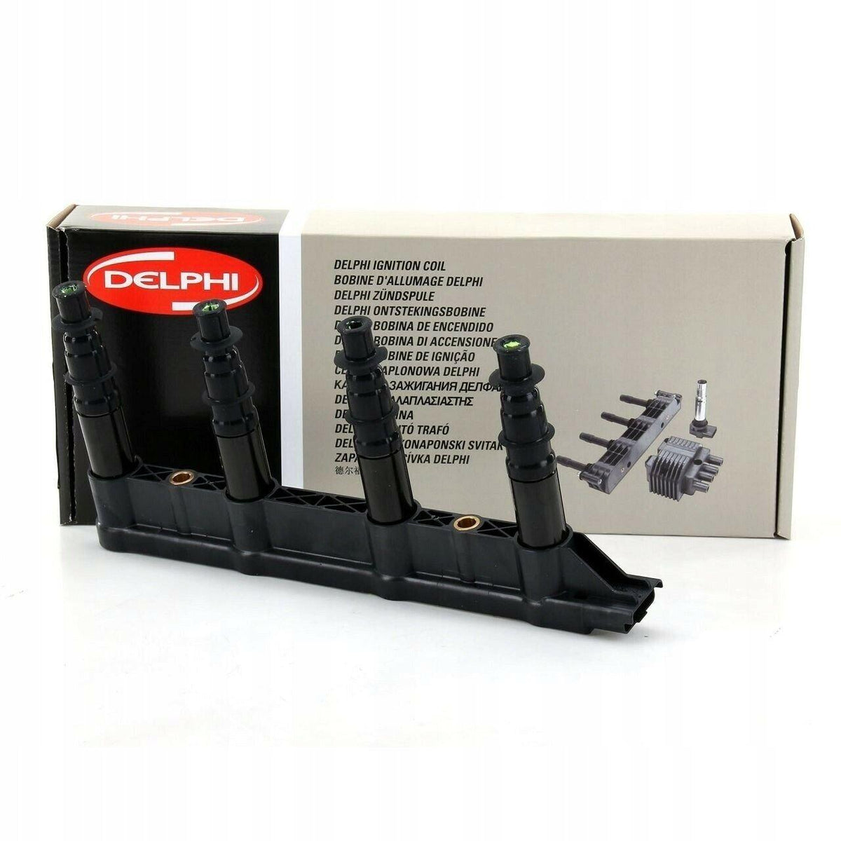 Delphi Ignition Coil for Citroen C4 1.4 16 Valve - High Quality German Product — Coils & Plugs