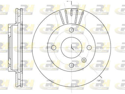 ROADHOUSE 6096.10 Brake Disc Escort 91 Express Avl 07 90-12 9 — Brake Rotors & Drums