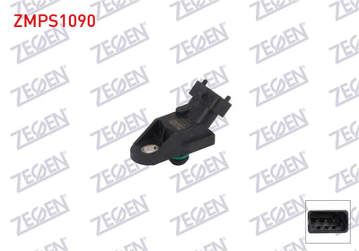 Zegen ZMPS1090 Map Sensor BMW 3 Series (E46) 330 D 1998-2005 / 5 Series (E39) 530 D 1995-2003 — Engine Management Sensors