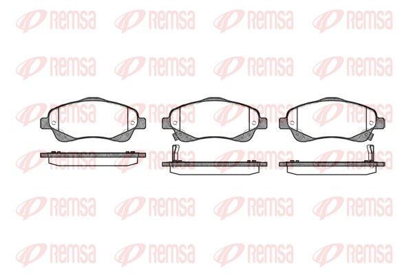 REMSA 1046.02 Brake Pad Avensis Berlina Sedan Wagon T25 0 — Brake Pads
