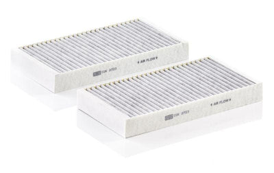 Mann CUK2723-2 Cabin Filter Active Carbon Compatible with Renault Laguna 2007 — Air & Cabin Filters