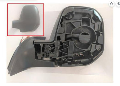 Art M012.2243 Outer Mirror Left Peugeot Partner Tepee/Berlingo 08- Pair Cover Electric Heated with Temperature Sensor