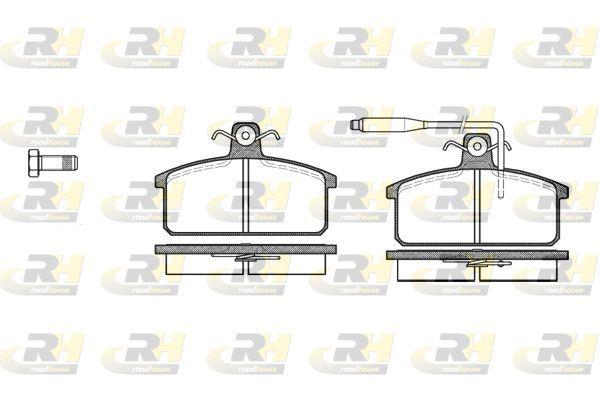 ROADHOUSE 2128.02 Brake Pad Ibiza I 021A 06 84-12 93 — Brake Pads