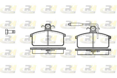 ROADHOUSE 2128.02 Brake Pad Ibiza I 021A 06 84-12 93 — Brake Pads