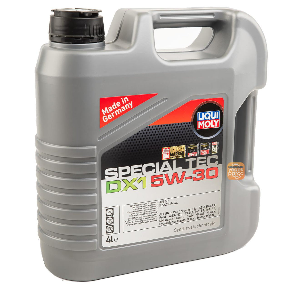 Liqui Moly 20968 Special Tec DX1 GEN3 5W-30 Motor Oil 4 Litre — Fluids & Chemicals