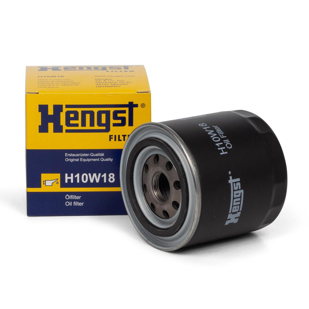 HENGST Oil Filter - H10W18 for Chrysler 300C — Oil Filters