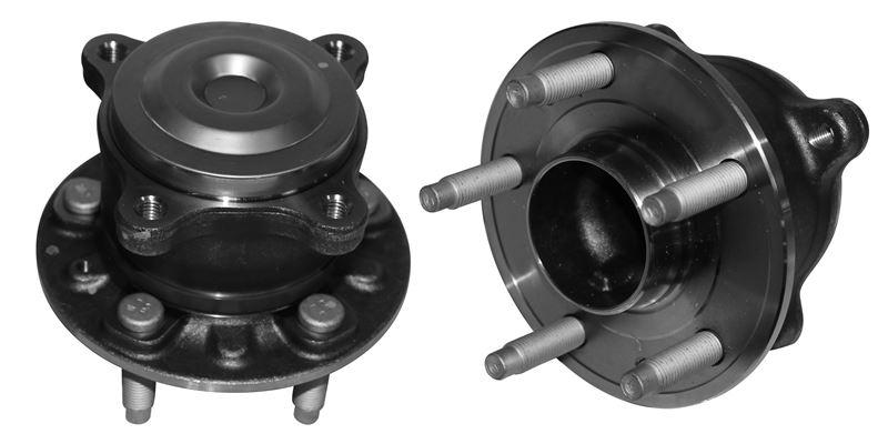 MGA 72513 with Wheel Hub Bearing Rear Left & Right (Opel: Astra K 1.6 CDTi 5 Lug ABS with Sensor Magnetıc AB — Hub Assemblies