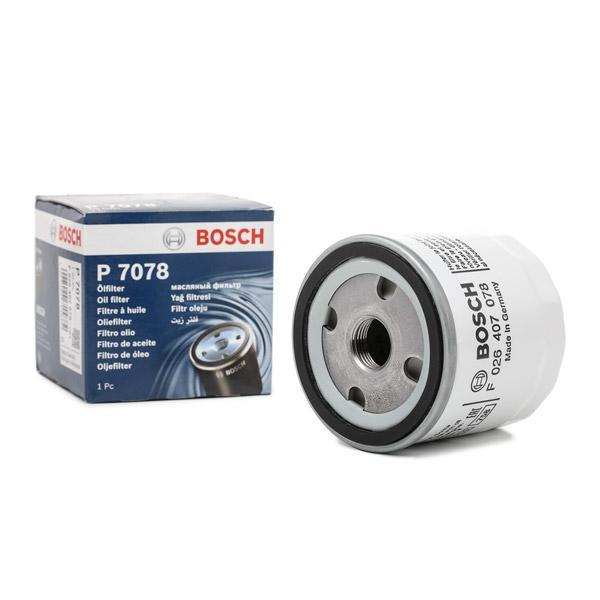 Bosch F026407078 Oil Filter Ford Focus Fiesta Mondeo C-Max / Volvo S40 V50 C30 / Mazda 1.25 1.4 1.6 Gasoline