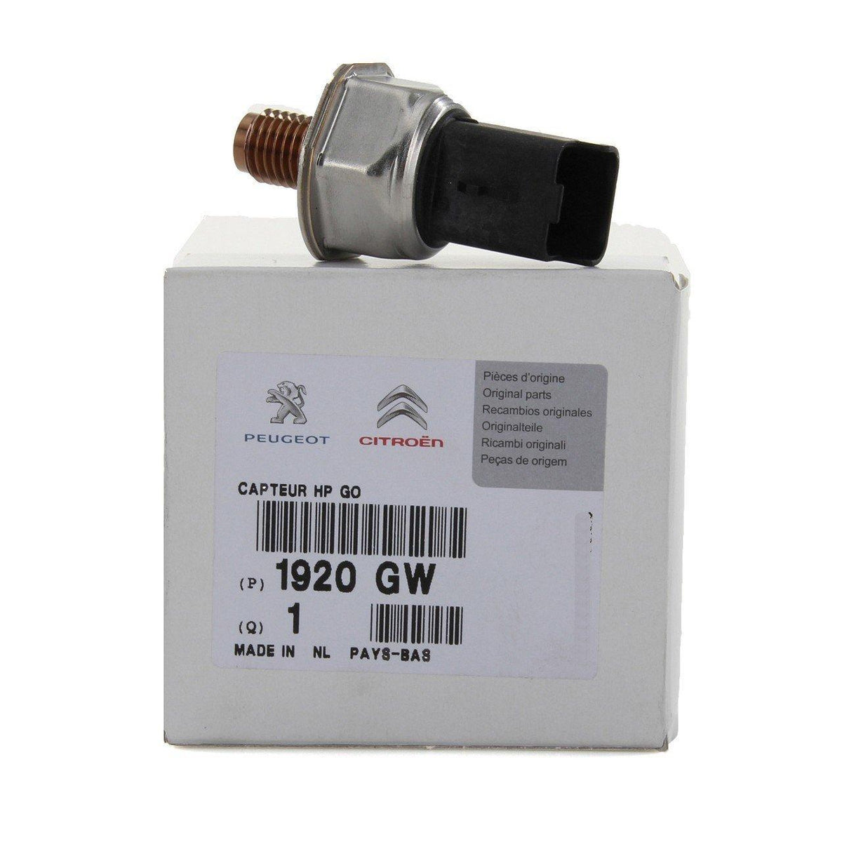 Peugeot 407 1.6 HDi Euro4 Diesel Pressure Sensor - Original — Vehicle Sensors & Switches