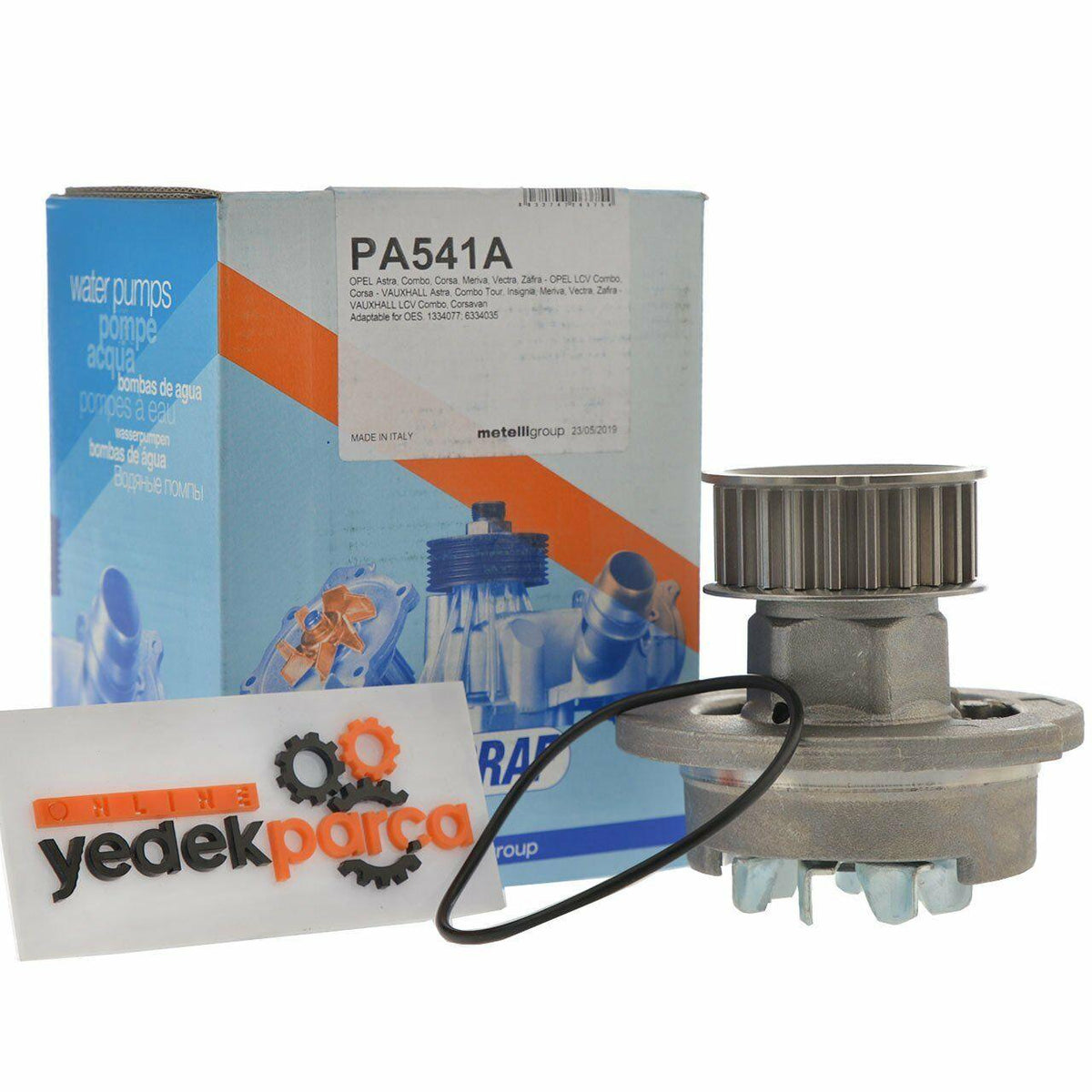 Graf Water Pump - Compatible with Opel Meriva 1.6 Z16XE — Water Pump & Thermostat