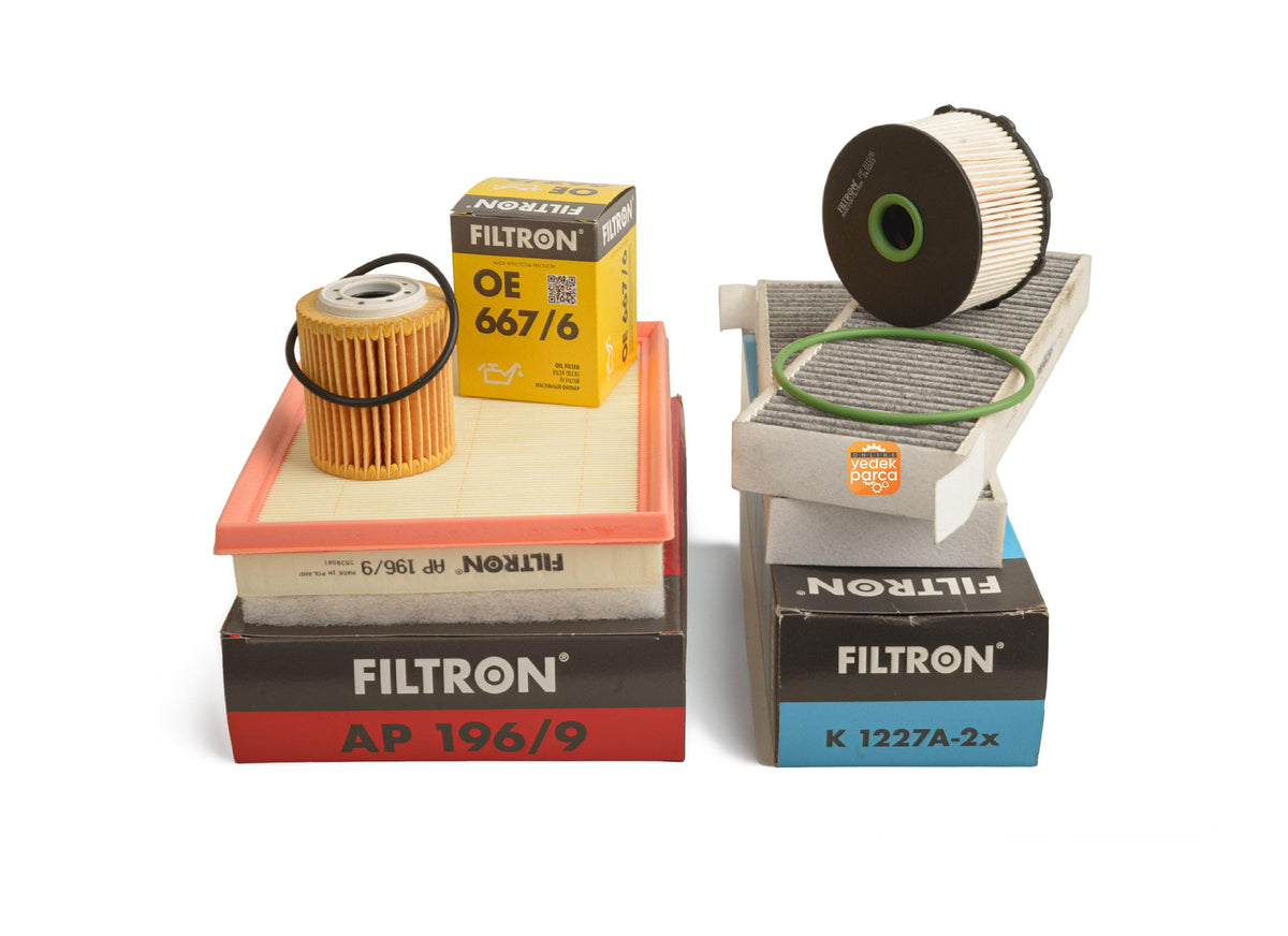 Filtron Peugeot 208 1.5 BlueHDi Periodic Oil Service Filter Set with Carbon Pollen — Maintenance & Service Kits