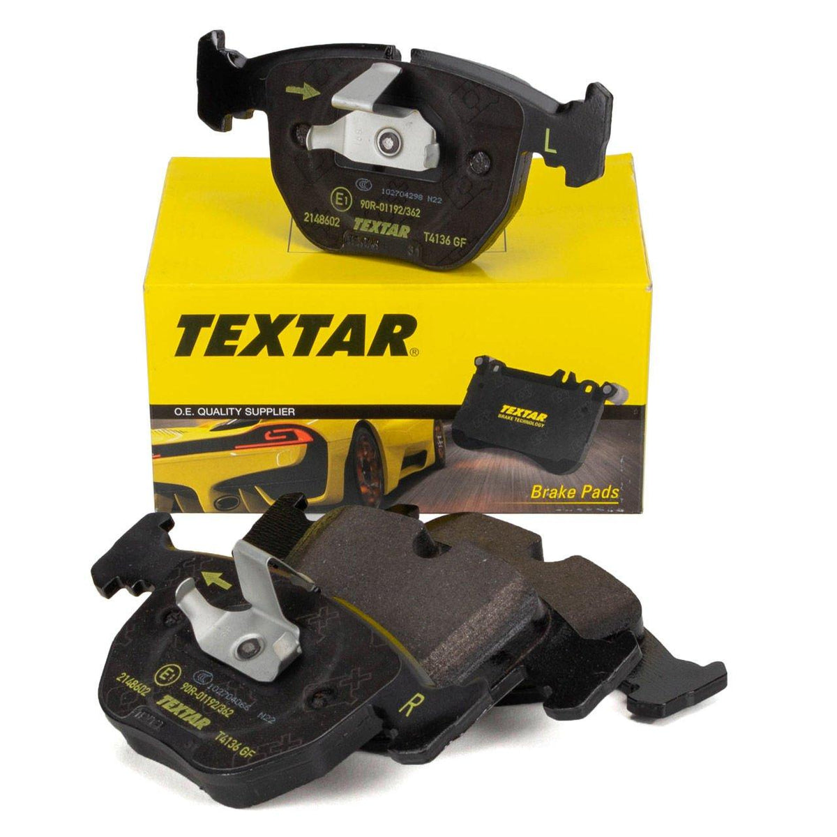 Textar 2148602 Bmw X5 E53 Body Front Brake Pad Set — Brake Pads