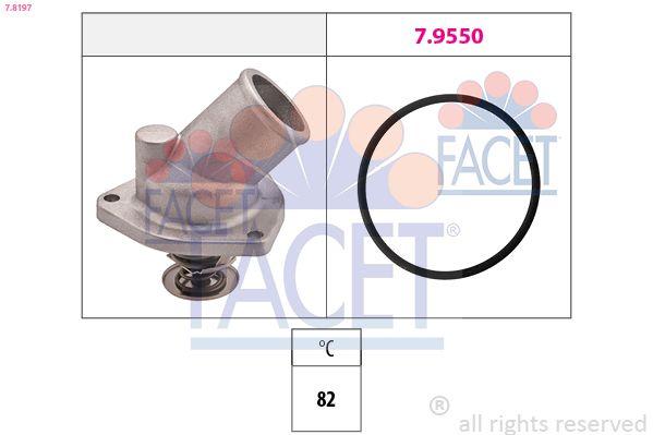 Facet 7.8197 Thermostat Opel Vectra A-Astra F-Calibra C20xe — Water Pump & Thermostat