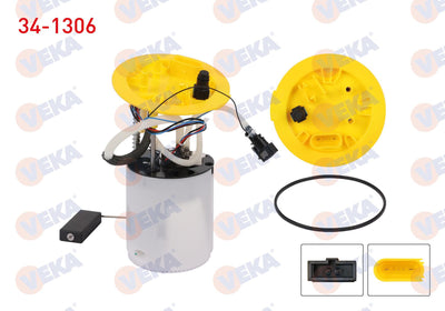 Veka 34-1306 Fuel Tank Level Float 6 Bar Audi A6 2004-2011 — Fuel Delivery