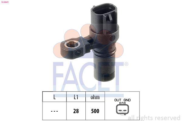 Facet 9.0441 Transmission Speed Sensor Opel Astra G/H-Corsa C-Vectra B-Zafira B — Vehicle Sensors & Switches