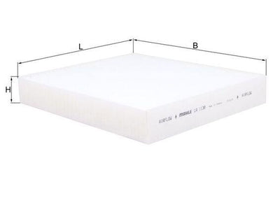 Mahle LA1138 Cabin Air Filter Mondeo / S-Max / Galaxy / Edge / Focus Bm 14 — Air & Cabin Filters