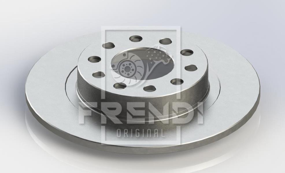 FRENDI 47693 Disc Rear (Ad) 10 > Giulietta Steel Rim — Wheels & Wheel Trim