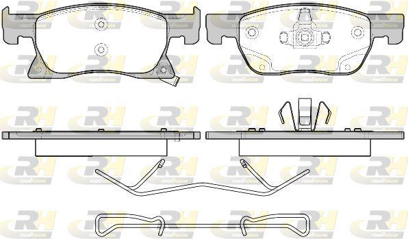 ROADHOUSE 21681.02 Brake Pad — Brake Pads