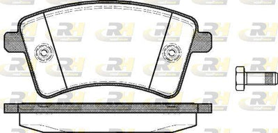 ROADHOUSE 21351.00 Brake Pad Citan 415 11 12 — Brake Pads