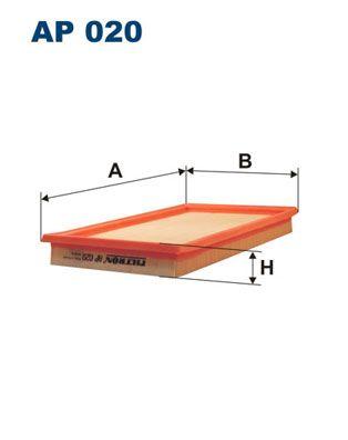 Filtron AP020 Air Filter Astra F Corsa A Kadett E Vectra A 1.7Td 17Td — Air & Cabin Filters