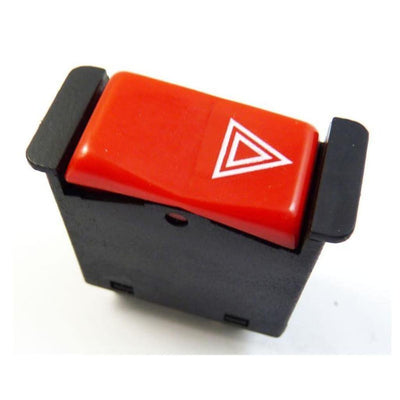 Hella 6HH003631-021 Mercedes W201 190 Body Quad Flasher Switch Thick Type (0008209010) — Switches & Relays