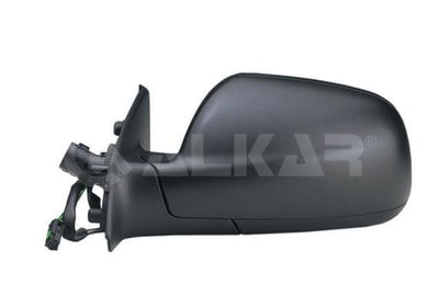 Alkar 6125307 Outer Rear View Mirror Left Electric Aspheric Heated Primed 5 Pin Peugeot 307 2000-2009 — Mirrors