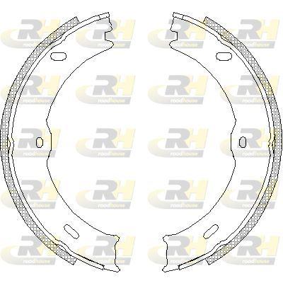 ROADHOUSE 4746.00 Brake Shoe Set — Brake Cables & Hardware