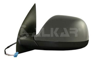 Alkar 6129948 Outer Rear View Mirror Left Electric Aspheric Heated Primed 5 Pin Volkswagen Amarok 2010 — Mirrors